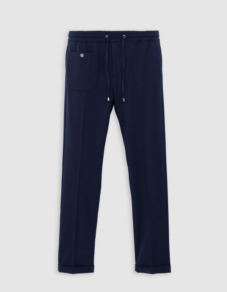 JOGGER azul marino bolsillo parche hombre-5