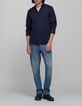 Camisa SLIM azul marino EASY CARE Hombre-2
