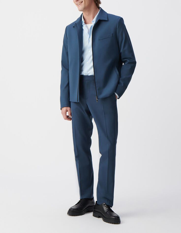 Men&rsquo;s ink zip-up TRAVEL SUIT jacket-9