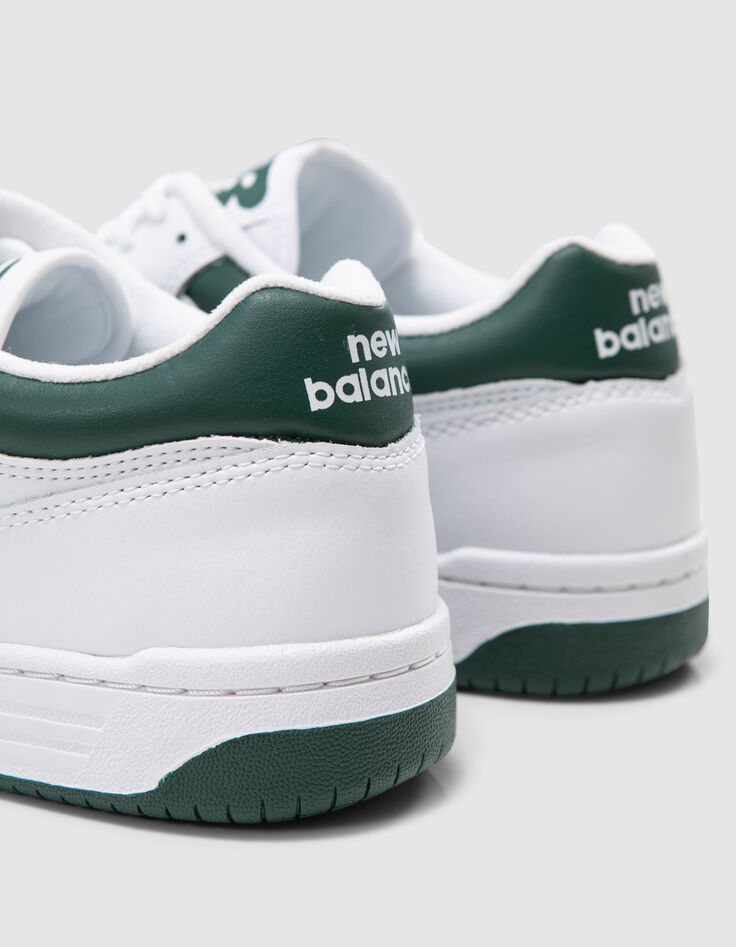 Baskets blanches et vertes NEW BALANCE 480 Homme-5