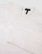 Ecru kanten meisjesblouse-6