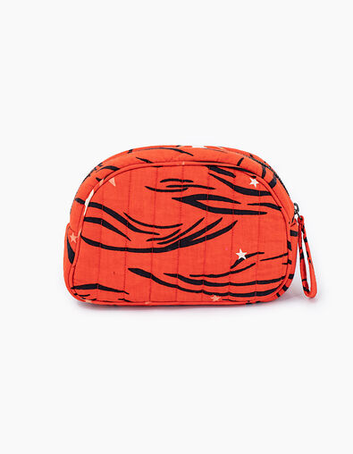 Pochette imprimé graphique I.Code