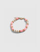 Bracelets dor&eacute;s perles et charms fille-2
