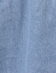 Girls’ blue denim cargo-style skirt with pockets-8