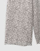 Pantalón blanco diseño gráfico niña-5