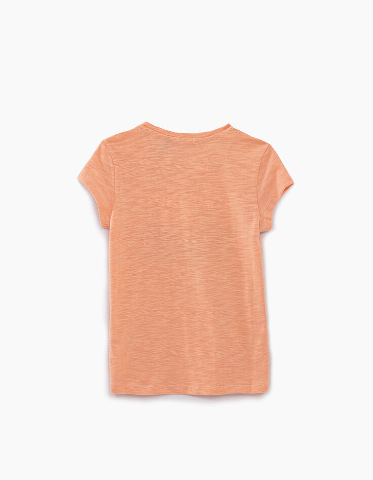 Camiseta rosa pálido visual desierto niña-3