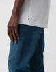 T-shirt blanc coton modal Homme-4