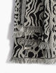 Pañuelo jacquard animal-4