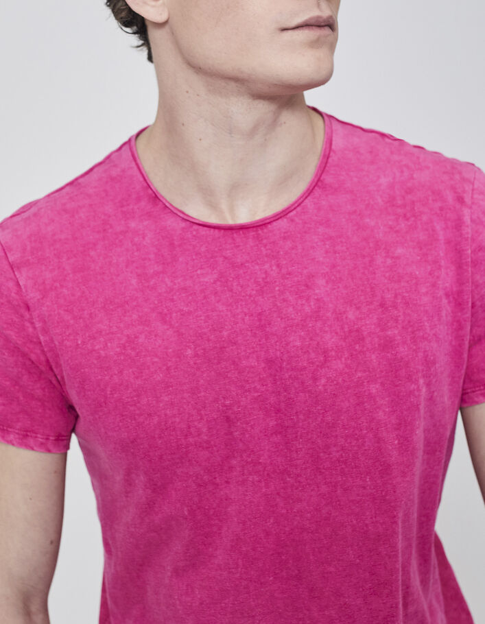 Men’s pink Essential round neck Tshirt