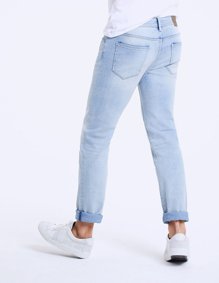 Men’s grey-blue Malibu slim jeans-4
