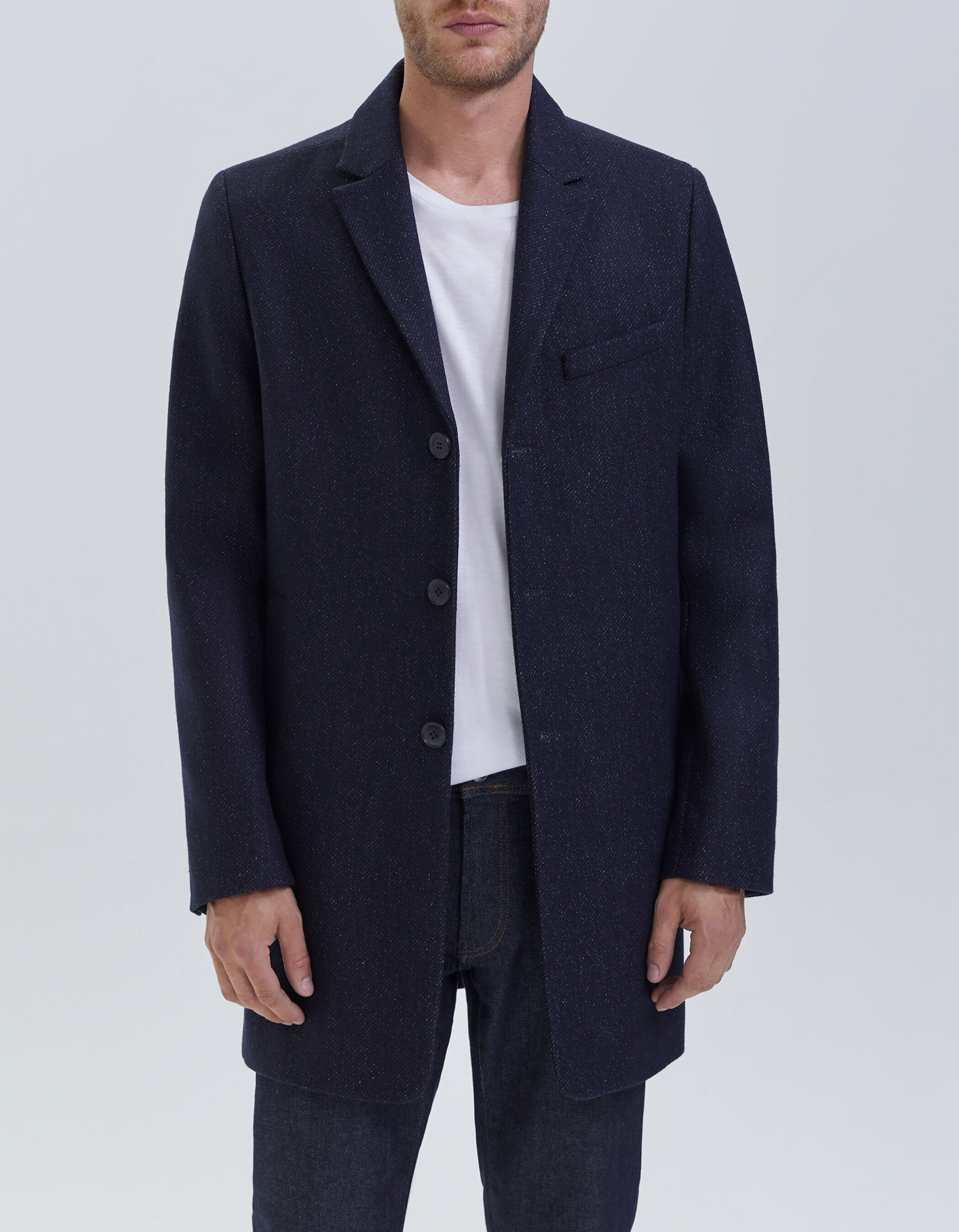 Manteau best sale feutre homme