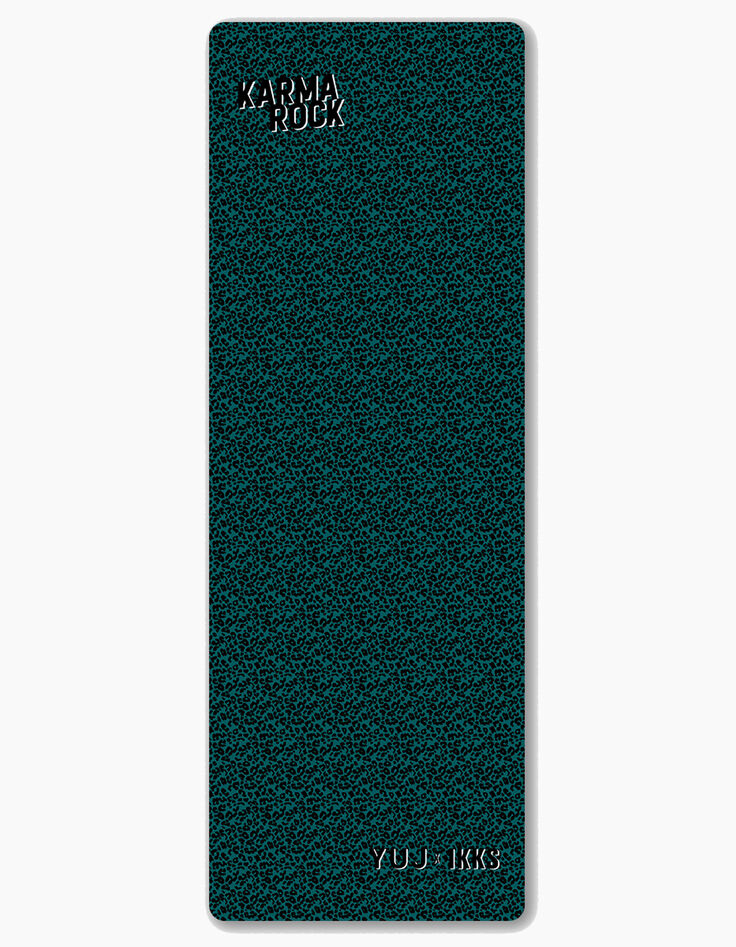 Women’s micro-leopard print YUJ & IKKS yoga mat-1