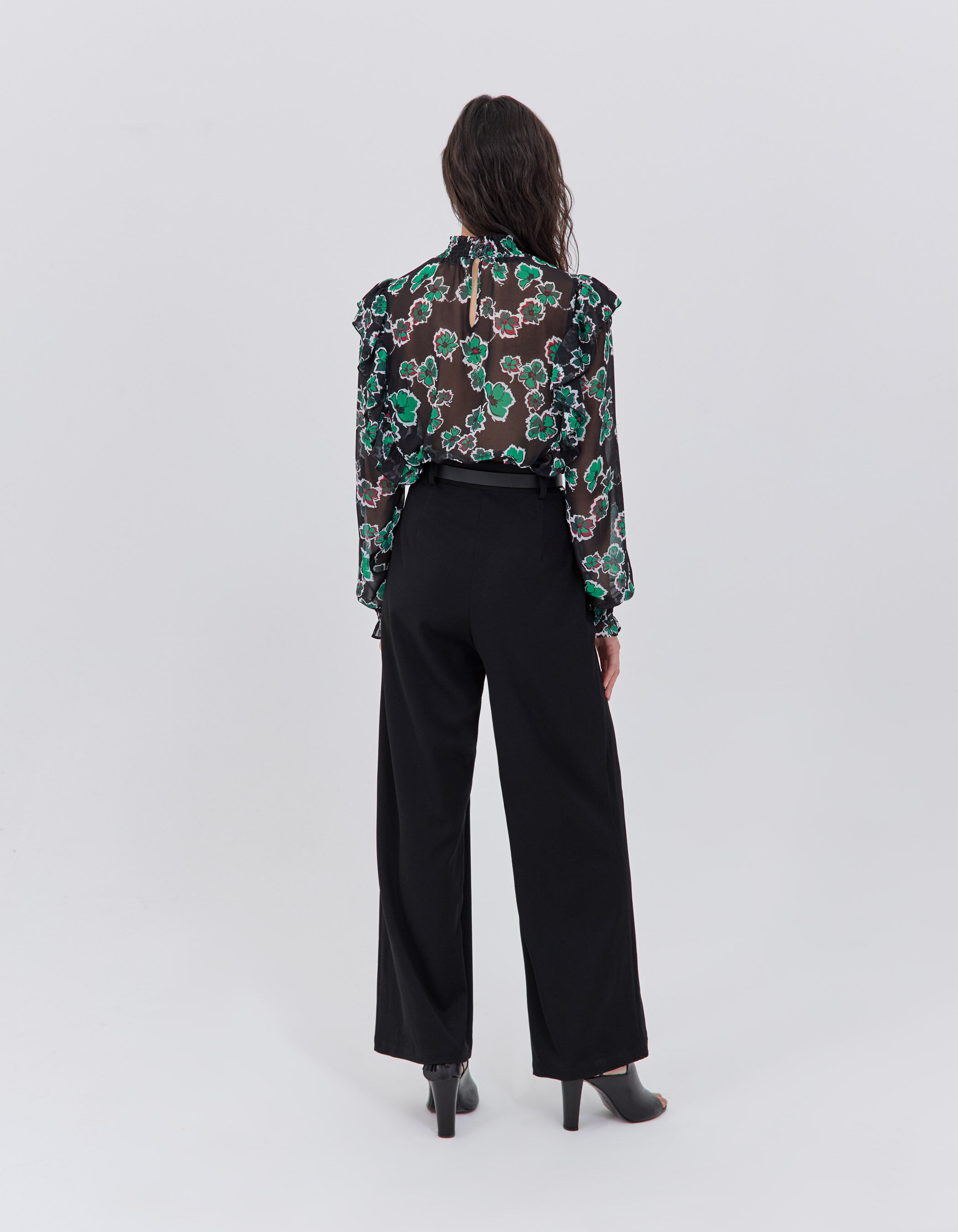 Pantalon noir ikks best sale femme