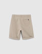 Bermuda CHINO beige garçon-3