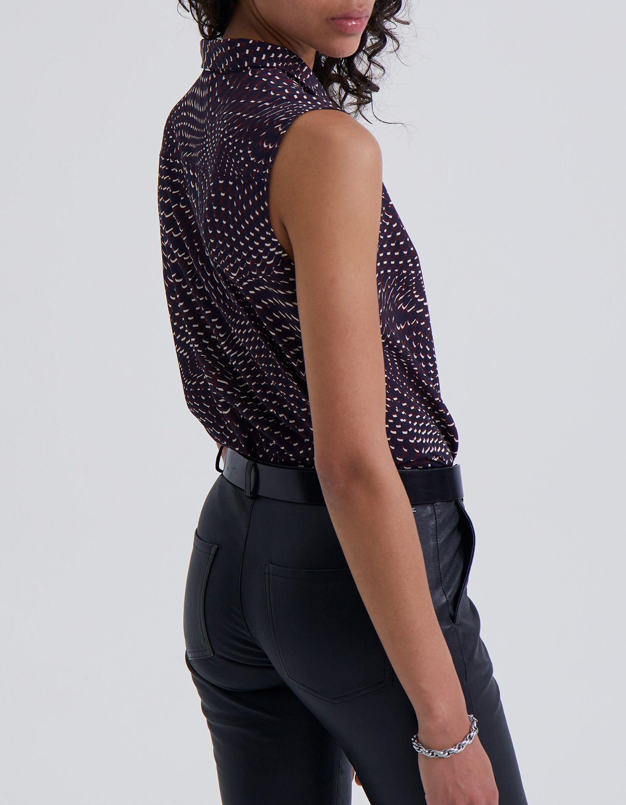 Top granate mujer best sale