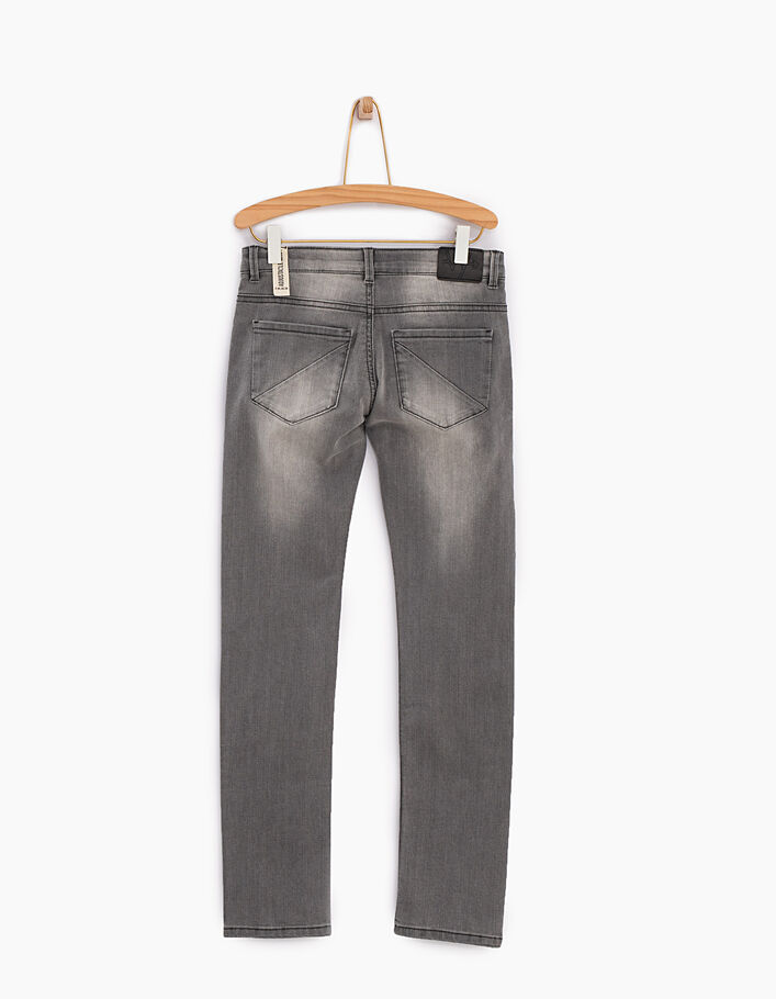 Light grey slim jeans jongens - IKKS