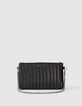 Cartera 111 de piel de cordero negro chrome free para mujer-1