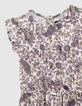 Vestido color crudo Ecovero&reg; estampado cachemira ni&ntilde;a-2