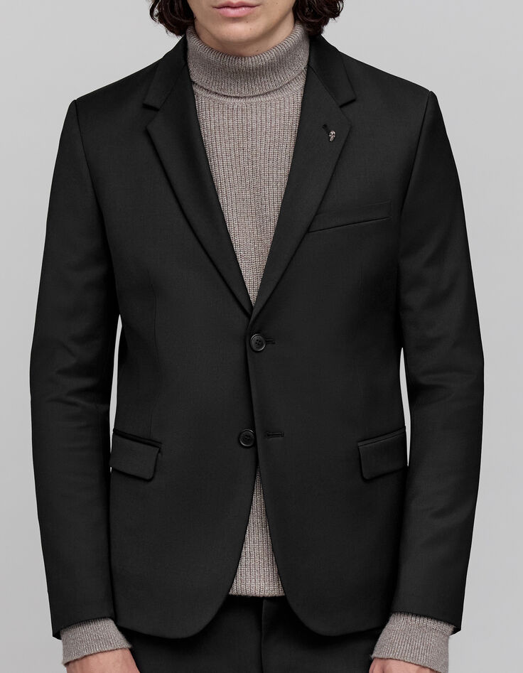 Veste de costume noire TRAVEL SUIT Homme IKKS
