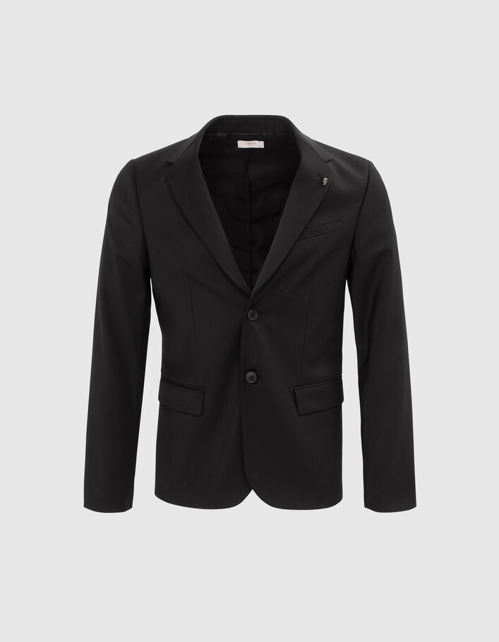 Men’s black TRAVEL SUIT suit jacket - IKKS