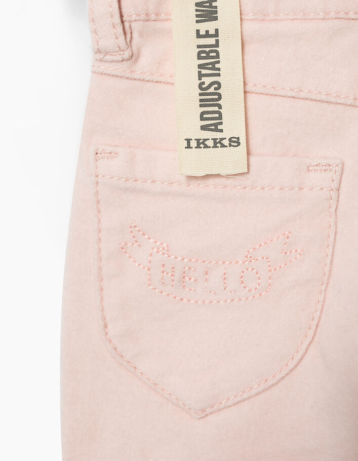 Pantalon rose bébé fille - IKKS