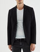 Chaqueta gris punto falso liso IKKS BETTER Hombre-1