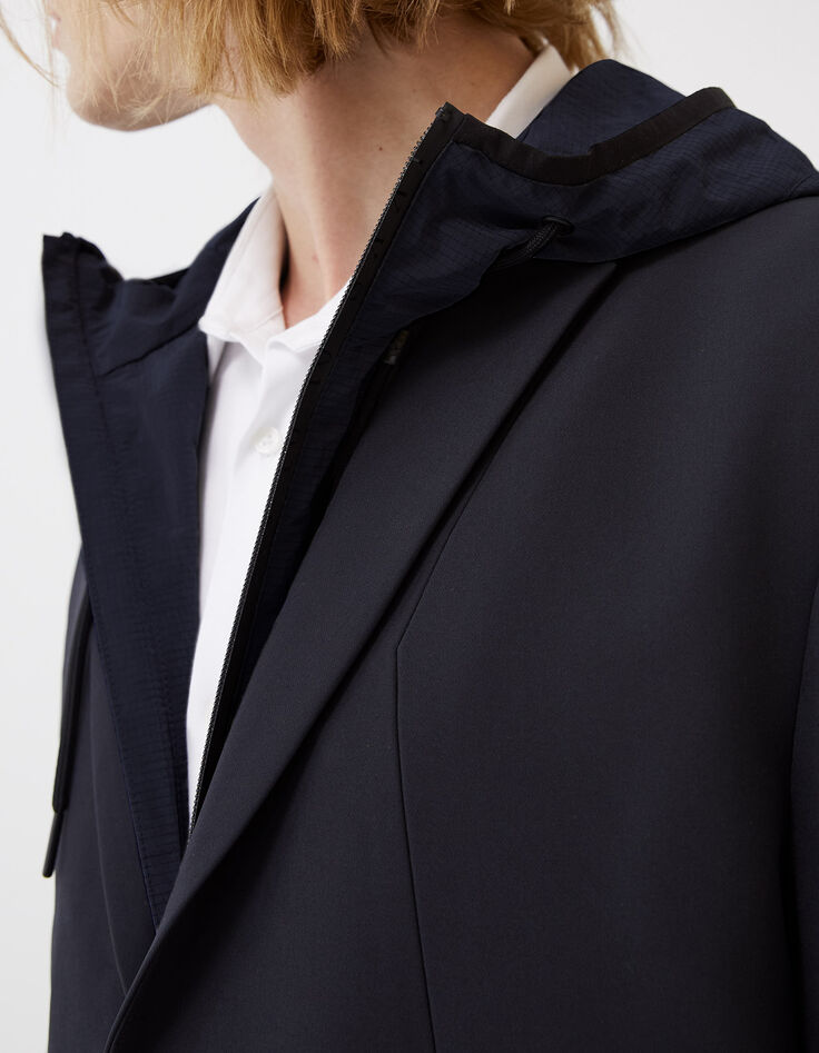 Veste de costume marine tissu 37.5° Homme-2