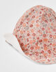 Chapeau pêche imprimé micro fleurs bébé fille-6