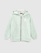 Vest aqua, kap met bril jongens-1