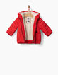 Doudoune corail fourrée avec broderies bébé fille-2