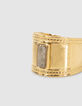 Bague ajustable avec labradorite Femme-2