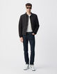 Jean SLIM bleu foncé brut POWER STRETCH Homme-1