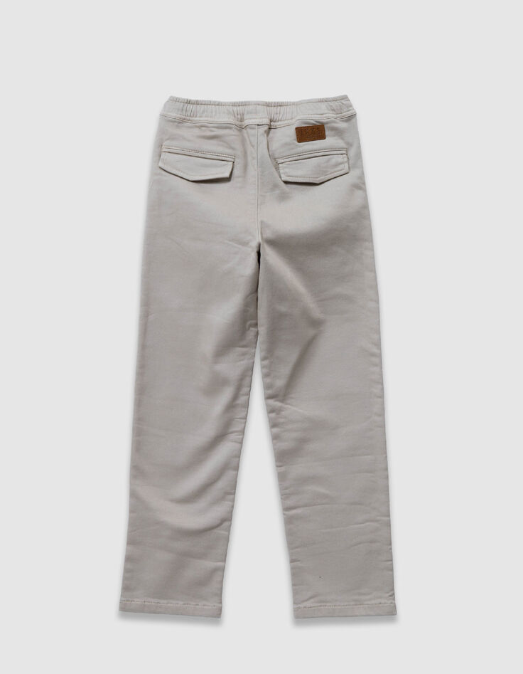 Beige Denim-Jogger f&uuml;r die Jungen-3