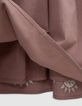 Robe rose broderies épaules et devant fille-8