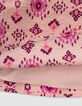 Robe rose imprimé maxi ethnique fille-6