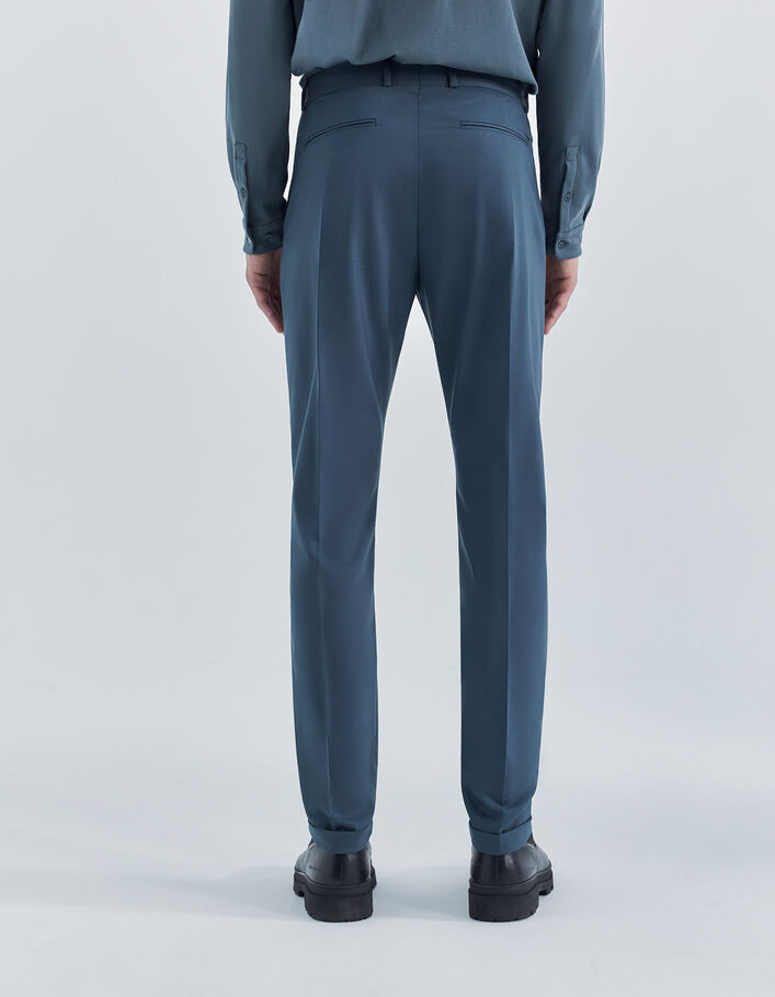 Men’s steel twill TRAVEL SUIT suit trousers-3