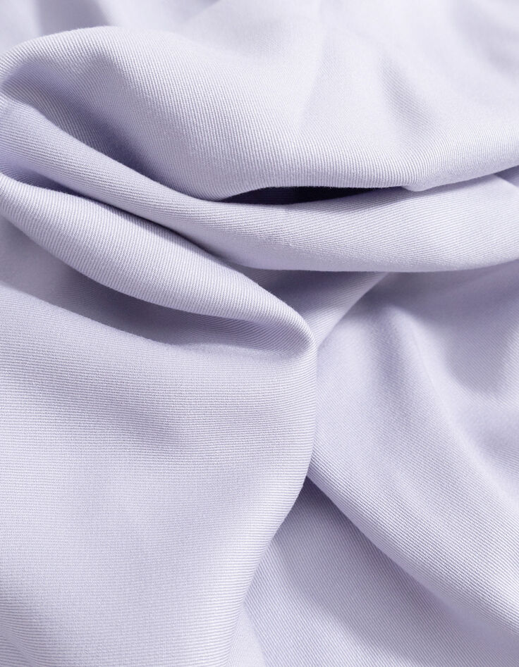 Mujer top reversible lila manga corta delante/detr&aacute;s-7