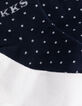 Navy and white socks for boys-6