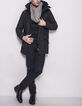 Men's grey scarf-3