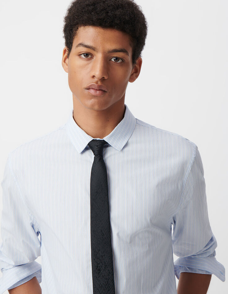 Camisa REGULAR cielo algodón rayas hombre-1