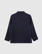 Gender Free-Blazer croisé marine Mixte-2