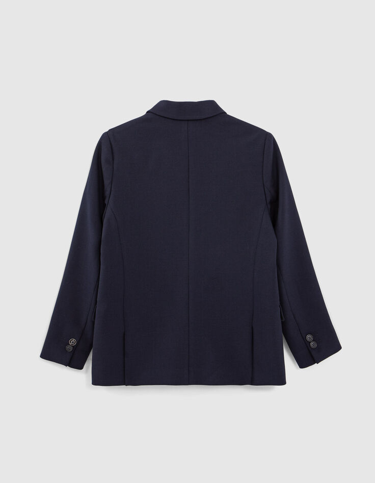Gender Free-Blazer croisé marine Mixte-2