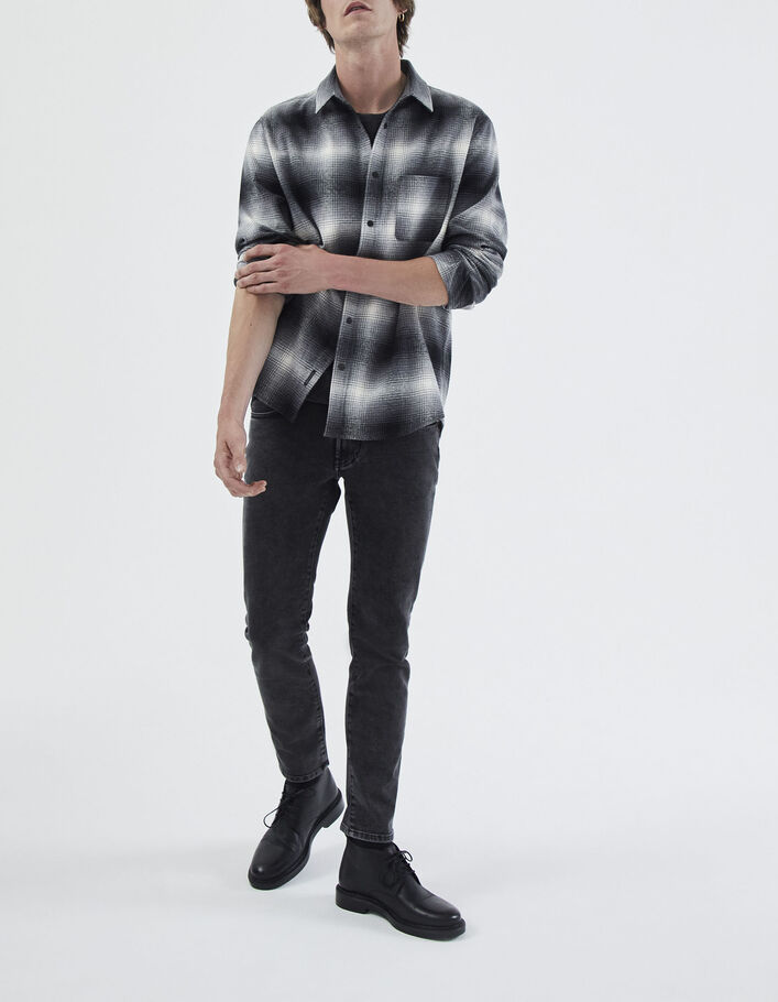 Vaquero SLIM gris antracita Sven Hombre-6