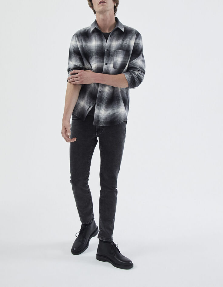 Vaquero SLIM gris antracita Sven Hombre-6