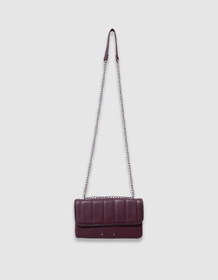 Sac à main bordeaux bordure microbilles fille-4 Sac à main bordeaux bordure microbilles fille-4