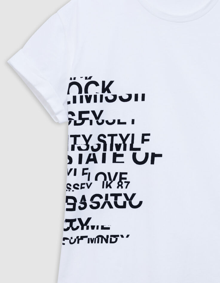 Camiseta cuello redondo blanca mensajes-2
