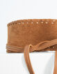 Ceinture large camel femme-2