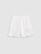 Shorts crudos encaje bohemio niña-2