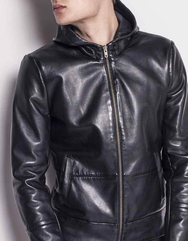 Blouson en cuir homme-2