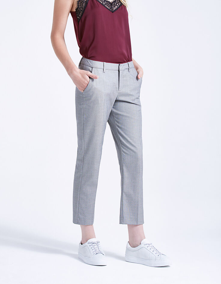 Pantalon fil à fil femme-5
